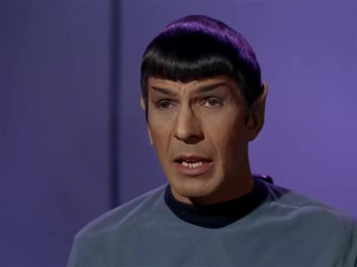 Force field of some kind. - Star Trek