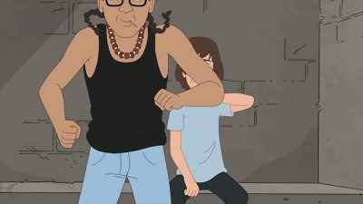 Force her into hiding. Take
away all she has known. - Stop. - Trailer Park Boys: The Animated Series