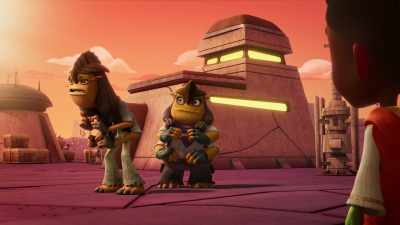 [Force rumbling] - Star Wars: Young Jedi Adventures