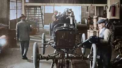 FORD PUTS THEM IN WORKSTATIONS, - America in Color
