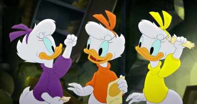 (foreboding music) - Legend of the Three Caballeros