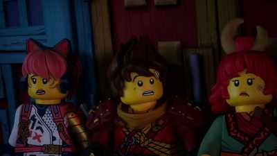 [foreboding music] - LEGO Ninjago: Dragons Rising