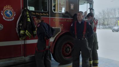 [foreboding music] - Chicago Fire