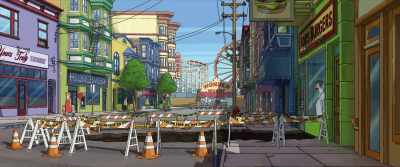 (FORECASTER SPEAKING
INDISTINCTLY) - The Bob's Burgers Movie