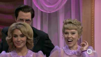 ‫Forehead.
‫Just think.
‫♪ sisters cute as cute can be, - SNL50: The Anniversary Special