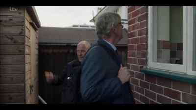 Forensics reckons he was hiding in that corner all night, - Manhunt
