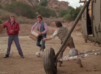 Forget about the guys
from the aid station. - Knight Rider