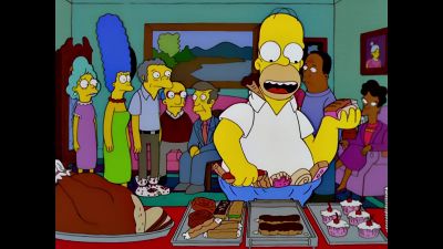 Forget it He releases the hounds - The Simpsons