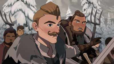 Forget it.
No point following them up there. - The Dragon Prince