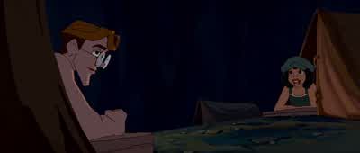 Forget your jammies Mrs PackardI sleep in the nudeSWEET You're gonna want a pair of theseShe sleepwalks - Atlantis: The Lost Empire