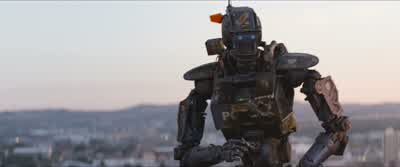Forget your paintbrush, did you, mate? - Chappie
