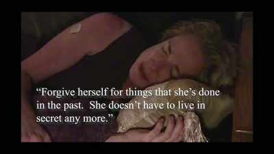 Forgive herself for things
that she's done in the past. - Hacking the Afterlife