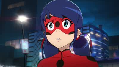 Forgive her, she has a bad case of jetlag. - Miraculous World: Tokyo, Stellar Force