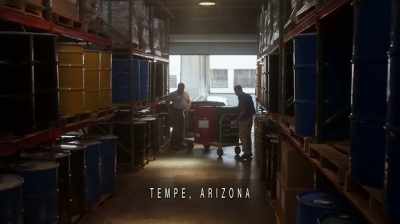 [ forklift beeping ] - Intelligence