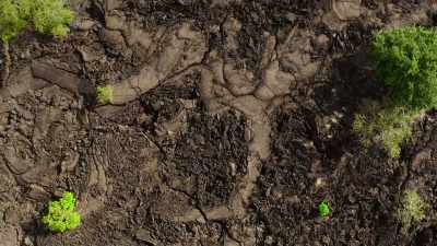 Formed from porous,
volcanic rock, they absorb rainfall, - Our Great National Parks