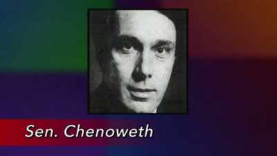 FORMER STATE SENATOR
JOHN CHENOWETH - Hometown Homicide