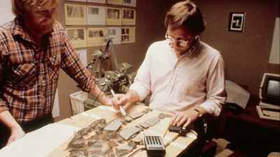 Fortunately, in ilm, we had
a computer group - In Search of Tomorrow