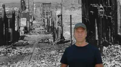 Fortunately, pictures
of the aftermath - Six Degrees with Mike Rowe