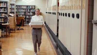 Fortunately, the museum also holds
Professor Gustafson's archive, - Raiders of the Lost Past with Janina Ramirez
