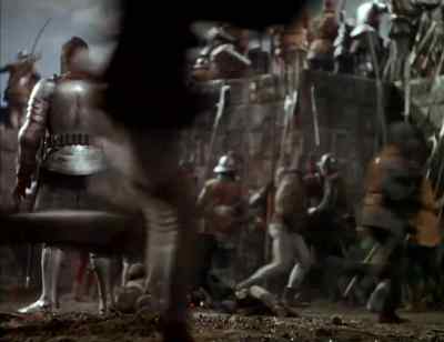 Forward! Man the slits!
Get those cannoneers! - Joan of Arc