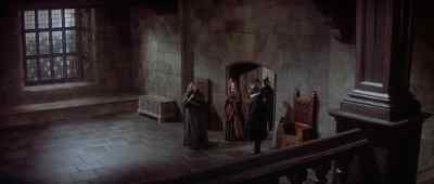 Fotheringay.
Am I to be murdered here? - Mary, Queen of Scots