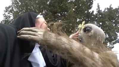 Foul creature, I
cast you out, demon. - Bigfoot Exorcist