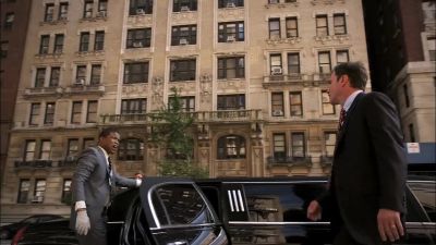 Found a gun on the driver. - White Collar