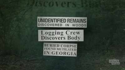  - Found a partially buried
 body in a shallow grave - Mastermind of Murder