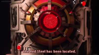 Found it. The red steel - Ultraman Geed the Movie: Connect! The Wishes!!