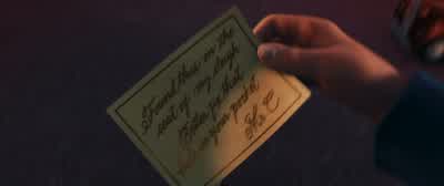 Found this on the seat of my sleigh. - The Polar Express
