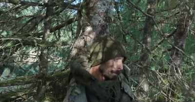- Found one. - Can't see 'em 'cause of the tree. - Outlast