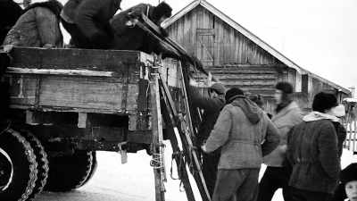 Four days into their journey, - An Unknown Compelling Force