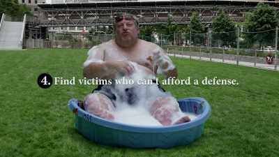 FOUR, FIND VICTIMS
THAT ARE TOO SMALL - The Patent Scam