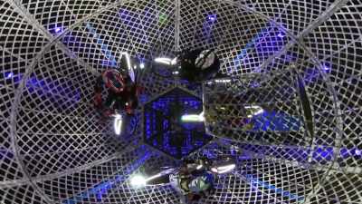 Four in the Cage of Death. - America's Got Talent: Extreme