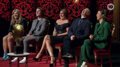 Four millennial comedians
and Julia Morris - Taskmaster