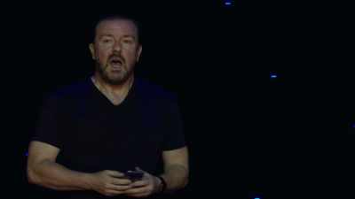Four point six billion years old today." - Ricky Gervais: Humanity