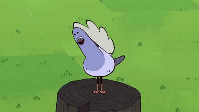 Four skinny legs,
long neck, scruffy mane. - It's Pony