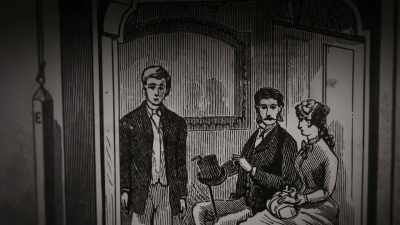 FOUR YEARS LATER, THE FIRST
PASSENGER LIFT WAS INSTALLED. - Origins: The Journey of Humankind