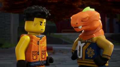 Frak, why didn't you tell
me Ras was your master? - LEGO Ninjago: Dragons Rising