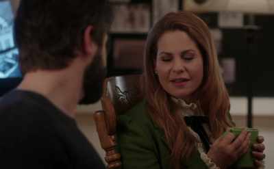 Frank Brunelli was the
first mysterious death - Aurora Teagarden Mysteries: Haunted By Murder