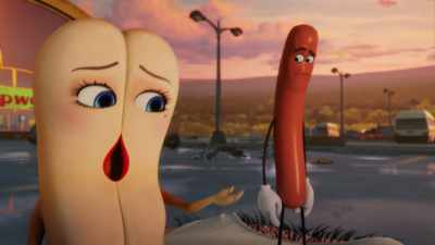 Frank, can you believe
things are so fucked - Sausage Party: Foodtopia