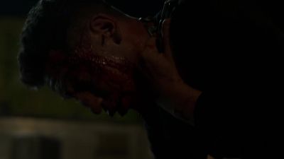 [Frank chokes] - Marvel's The Punisher
