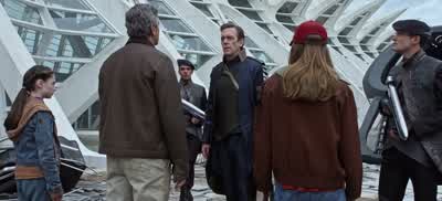 - Frank. - David. - Tomorrowland
