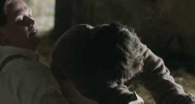 - FRANK: Good girl.
- [BOTH GRUNT] - The Guernsey Literary and Potato Peel Pie Society