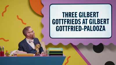 - [Frank] Oh boy, oh boy.
- Three Gilbert Gottfrieds - Make Some Noise