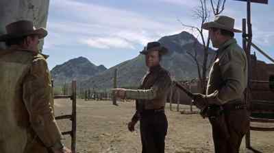Frank, take the rifle. Get inside the wagon. - Gunfight at the O K  Corral