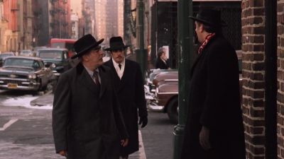 -Frankie, I've got nobody here.
-Wait in the car, Cicc'. - The Godfather: Part II
