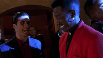 FRANKIE:
To the moolanyan in charge. - New Jack City
