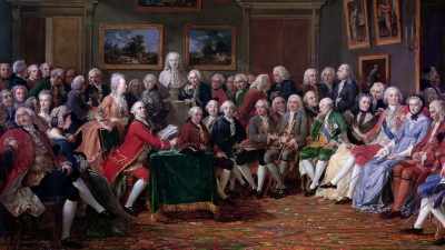 Franklin became a regular
visitor, sometimes playing his - Benjamin Franklin