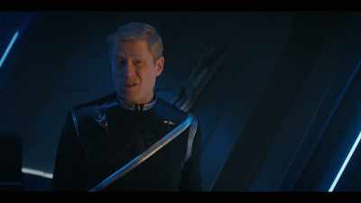 Frankly, I'm still stuck
on the "not dead" part. - Star Trek: Discovery